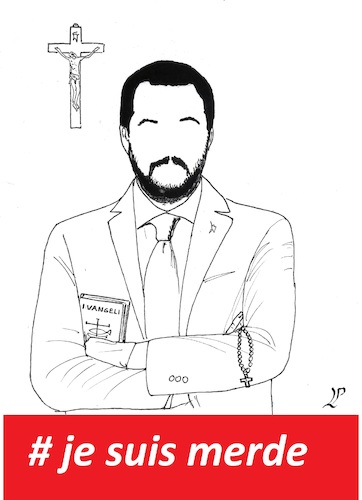 Cartoon: Matteo Salvini (medium) by paolo lombardi tagged italy