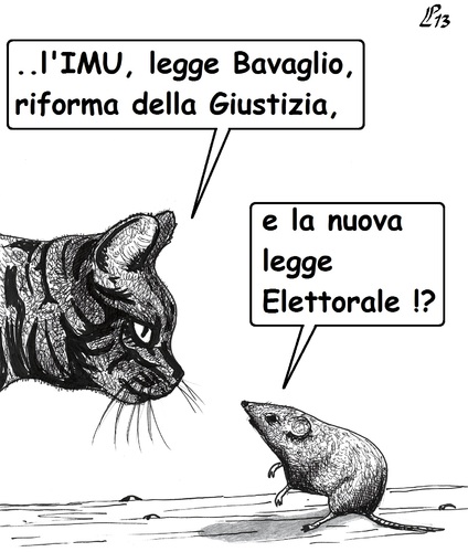 Cartoon: Riforme (medium) by paolo lombardi tagged italy,berlusconi,justice,politics,corruption