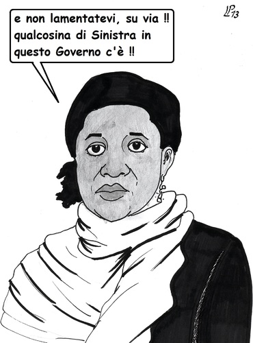 Cartoon: Sinistra (medium) by paolo lombardi tagged italy,bersani,berlusconi,grillo,governo