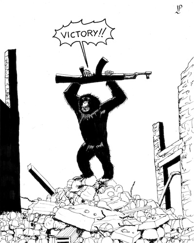 Cartoon: Victory (medium) by paolo lombardi tagged russia,ukraine,war,putin