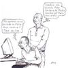 Cartoon: addio mike addio italia (small) by paolo lombardi tagged italy berlusconi politics satire