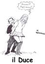 Cartoon: atto finale (small) by paolo lombardi tagged italy,berlusconi,politics,satire