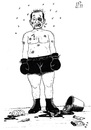 Cartoon: Berlusconi today (small) by paolo lombardi tagged berlusconi,elections,italy,politics