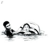 Cartoon: Ceuta (small) by paolo lombardi tagged ceuta,spain,europe,morocco,refugees
