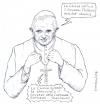 Cartoon: chiesa e politica (small) by paolo lombardi tagged italy,politic,caricature,satire,deutschland