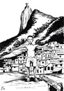 Cartoon: Christ in Rio (small) by paolo lombardi tagged brasil