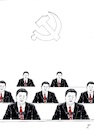 Cartoon: Congress of the Communist Party (small) by paolo lombardi tagged china,jinping,communist