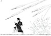 Cartoon: Escape (small) by paolo lombardi tagged khamenei,iran,israel,war