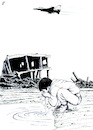 Cartoon: Humanitarian situation in Gaza (small) by paolo lombardi tagged gaza,palestine,israel,war,peace,hunger