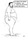 Cartoon: il Verme (small) by paolo lombardi tagged italy berlusconi politics satire caricature ferrara