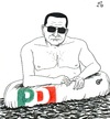Cartoon: Italian Summer (small) by paolo lombardi tagged italy,bersani,berlusconi,grillo,governo,letta