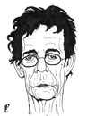 Cartoon: Lou Reed (small) by paolo lombardi tagged reed