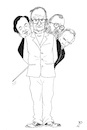 Cartoon: Morricone and company (small) by paolo lombardi tagged morricone