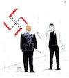 Cartoon: New Nazism (small) by paolo lombardi tagged trump,musk,usa,president,nazism