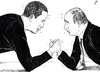 Cartoon: Over The Top (small) by paolo lombardi tagged syria,russia,usa,war,peace