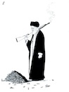 Cartoon: Repression in Iran (small) by paolo lombardi tagged iran,khamenei,riot,repression