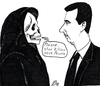 Cartoon: Stop (small) by paolo lombardi tagged syria,assad,revolution