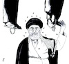 Cartoon: The repression continues (small) by paolo lombardi tagged iran khamenei repression protest