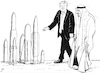 Cartoon: Trump in Saudi Arabia (small) by paolo lombardi tagged usa trump
