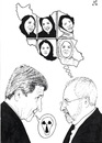 Cartoon: USA IRAN Agreement (small) by paolo lombardi tagged peace