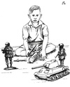 Cartoon: War Games (small) by paolo lombardi tagged war,peace