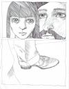 Cartoon: silent dialog (small) by novak and nemo tagged girl boy shoes