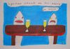 Cartoon: An der Theke (small) by LaRoth tagged hai,wasser,bier,shark,water,beer,ale,bar,theke