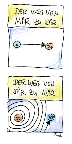 Von mir zu dir