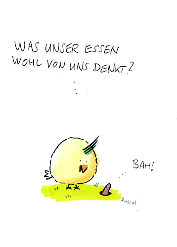 Was denkst du?