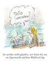 Cartoon: Ein gutes Zeichen (small) by fussel tagged sarrazin,bücher,ramsch