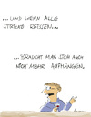 Cartoon: Schwarzer Humor? (small) by fussel tagged schwarzer,humor,tod,selbstmord,aufhängen,hängen,lassen,stricke,reissen,reißen,aufgeben