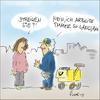 Cartoon: Streiken Sie? (small) by fussel tagged post,streik,briefträger,tarifstreit