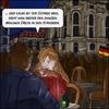 Cartoon: Schneeschmelze (small) by Fenya tagged pegida,nopegida,dresden,noracism,cafe,demonstration,frauenkirche,rassismus