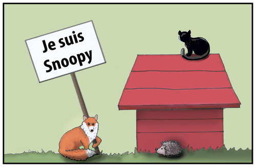 Cartoon: Je suis Snoopy (medium) by SoRei tagged je,suis,snoopy,solidarität,tiere,hundehasser,tierquäler,gift,köder,giftköder,weidach,callenberg,scheuerfeld,rasierklingen,nägel,scherben,hund,wald,wiese,weg,wege,fuchs,katze,igel,wildtiere,verenden,qualvoll,qual,je,suis,snoopy,solidarität,tiere,hundehasser,tierquäler,gift,köder,giftköder,weidach,callenberg,scheuerfeld,rasierklingen,nägel,scherben,hund,wiese,weg,wege,fuchs,katze,igel,wildtiere