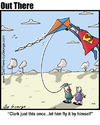 Cartoon: kite (small) by George tagged kite