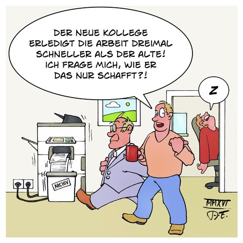 Cartoon: Arbeiten wie im Schlaf (medium) by Timo Essner tagged büro,büroleben,schlaf,schlafen,nachtruhe,effizienz,arbeit,cartoon,timo,essner,büro,büroleben,schlaf,schlafen,nachtruhe,effizienz,arbeit,cartoon,timo,essner