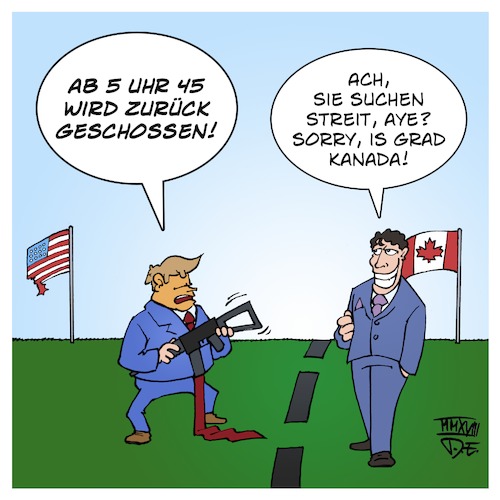 Cartoon: G7-Dolchstoßlegende (medium) by Timo Essner tagged trump,trudeau,g7,gipfel,g6,dolchstoß,kanada,usa,krieg,weißes,haus,cartoon,timo,essner,trump,trudeau,g7,gipfel,g6,dolchstoß,kanada,usa,krieg,weißes,haus,cartoon,timo,essner