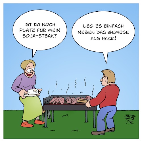 Cartoon: Gemüse aus Hack (medium) by Timo Essner tagged veganes,hack,veganismus,vegetarismus,vegetarier,veganer,soja,tofu,steak,tofuschnitzel,fleisch,gemüse,food,design,cartoon,timo,essner,veganes,hack,veganismus,vegetarismus,vegetarier,veganer,soja,tofu,steak,tofuschnitzel,fleisch,gemüse,food,design,cartoon,timo,essner