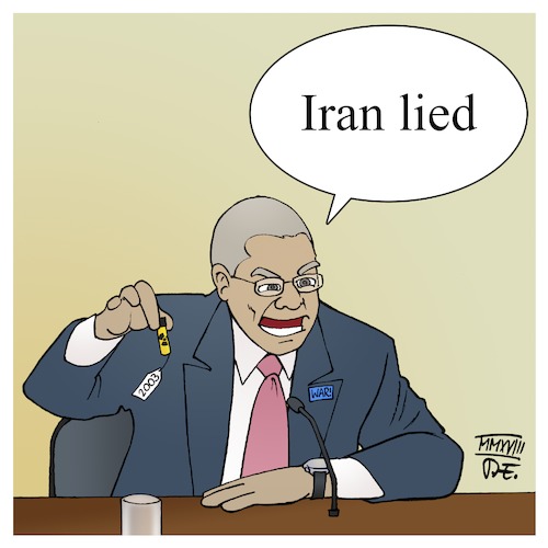 Iran lied