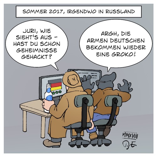 Russische Hacker im Bundestag