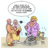 Cartoon: Alters-Vorsorge (small) by Timo Essner tagged altersvorsorge rente merkel altersarmut