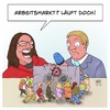 Cartoon: Arbeitsmarkt (small) by Timo Essner tagged arbeit,arbeitsmarkt,arbeitsamt