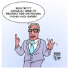 Cartoon: De Maiziere 70 Prozent (small) by Timo Essner tagged innenminister,thomas,de,maiziere,einwanderung,statistik,zahlen,70prozent,rücktrittsforderung,cartoon,timo,essner