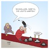 Cartoon: Der Weg zur GroKo (small) by Timo Essner tagged angela merkel martin schulz cdu spd groko koko wahlen btw17 bpa bisphenol klimaziele kohlekraft sondierungen