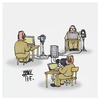 Cartoon: Geheimdienste (small) by Timo Essner tagged bnd nsa geheimdienste spionage datenschutz vorratsdatenspeicherung