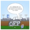 Cartoon: ÖPP PPP A1 (small) by Timo Essner tagged öpp,öffentlich,private,partnerschaft,ppp,public,partnership,autobahn,a1,hansalinie,straßenbau,privatisierung,maut,autobahnmaut,cartoon,timo,essner