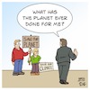 Cartoon: Save our Planet (small) by Timo Essner tagged save our planet climate change fridays for future fridaysforfuture fff extinction rebellion media society politics economy consumption trees forests reforestation cartoon timo essner