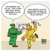 Cartoon: Truppenverstärkung Cyberwehr (small) by Timo Essner tagged ursula,von,der,leyen,bundeswehr,cyber,cyberkrieg,soldaten,aufstockung,personal,truppenstärke,cartoon,timo,essner