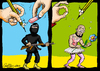 Cartoon: The Power of Cartoons (small) by carloseco tagged terrorism,security,conflicts,war