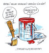 Cartoon: Intoleranz (small) by Hoevelercomics tagged lactose,lactating,milk,milch,ilness